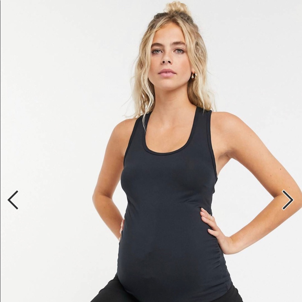 Maternity Yoga Racerback Tank